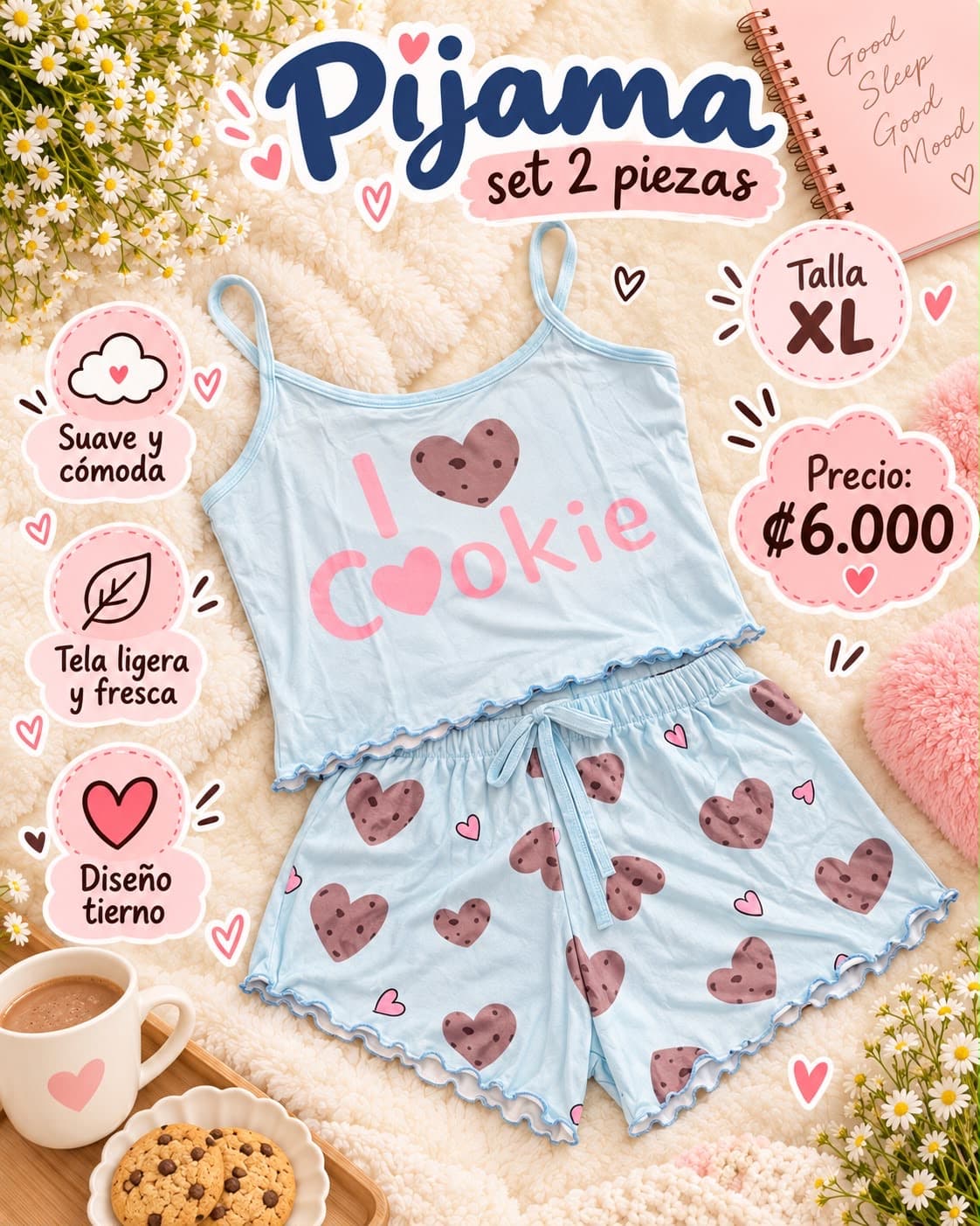 Pijama set 2 piezas 03