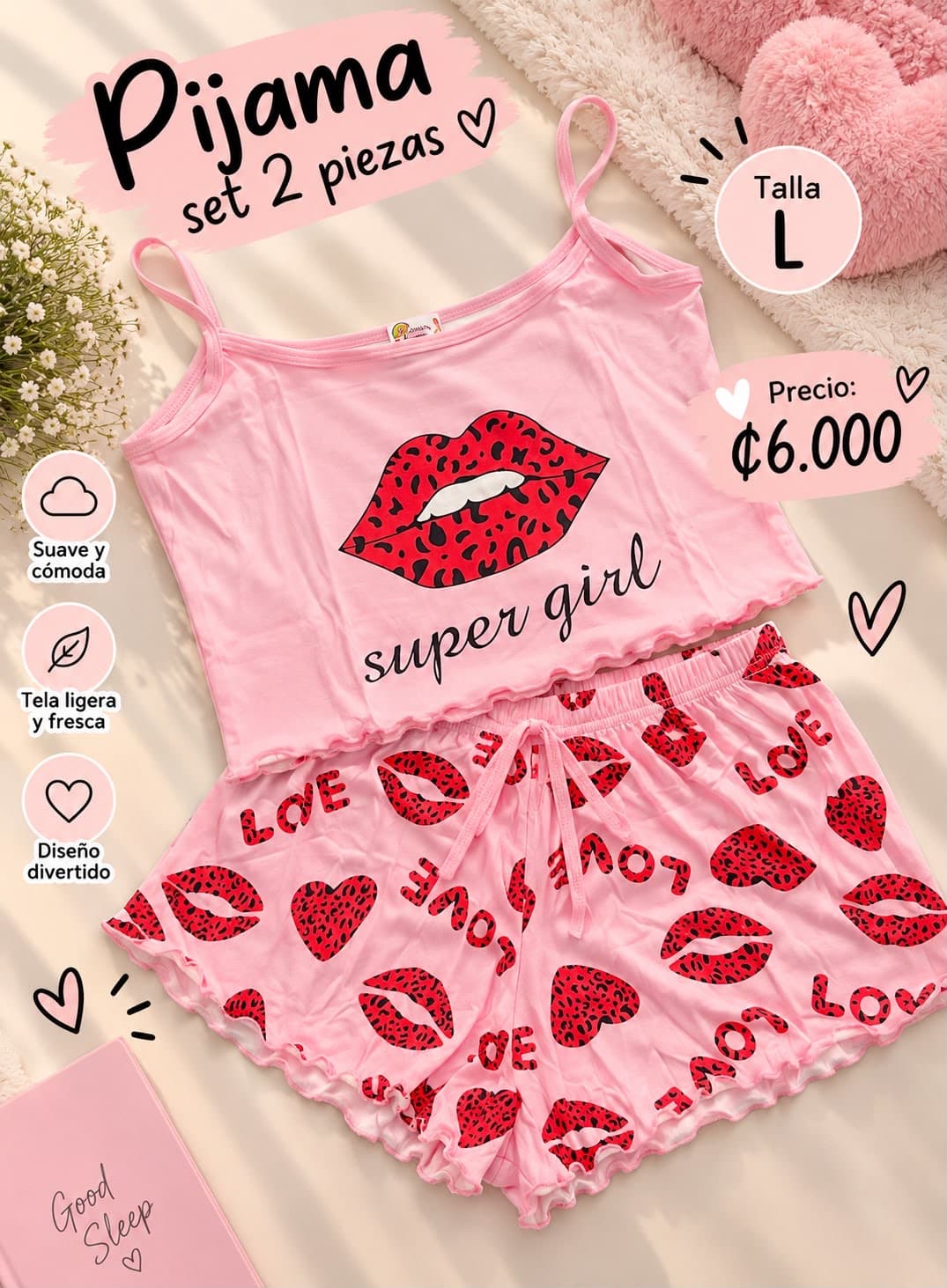 Pijama set 2 piezas 07