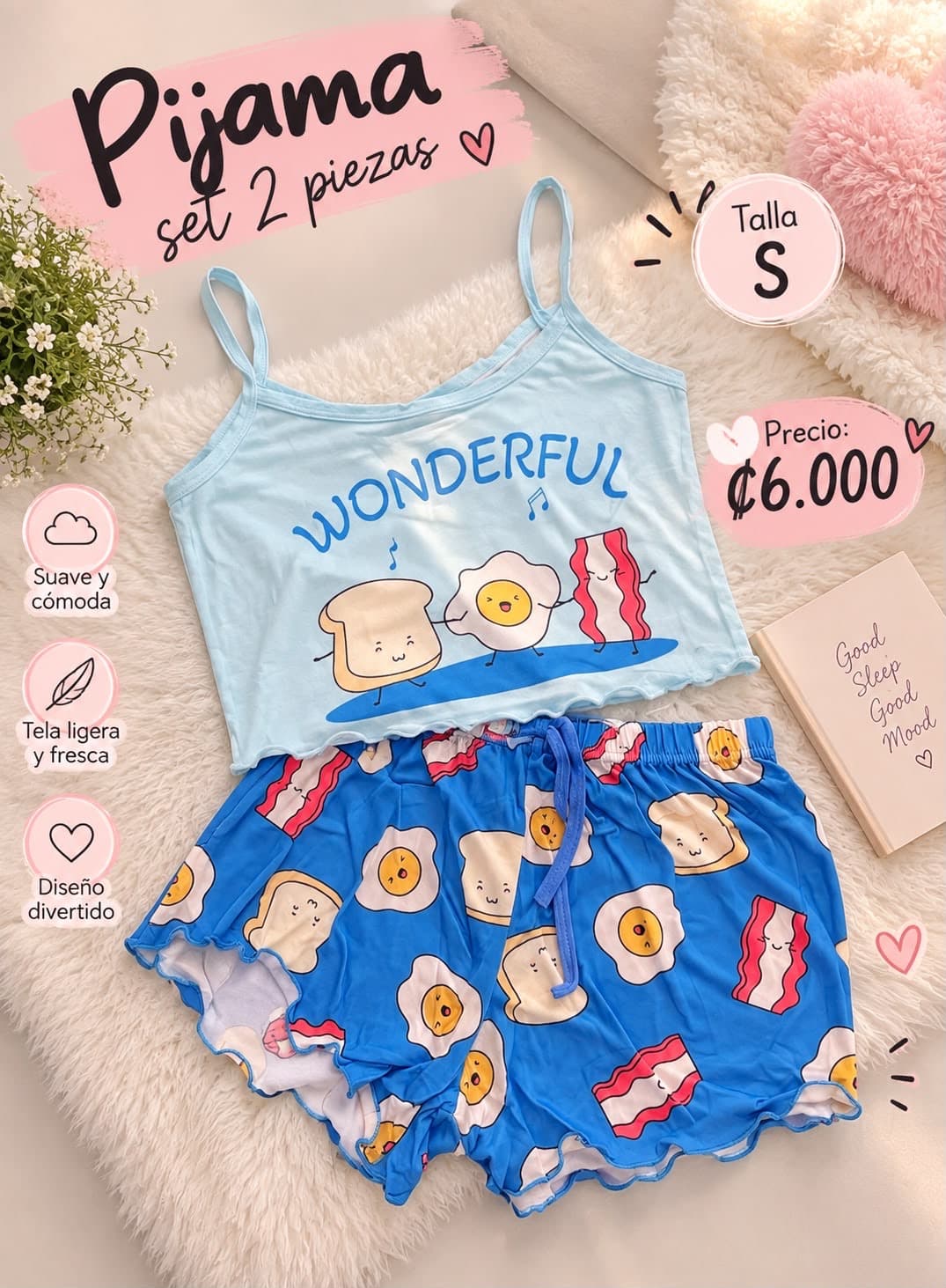 Pijama set 2 piezas 08